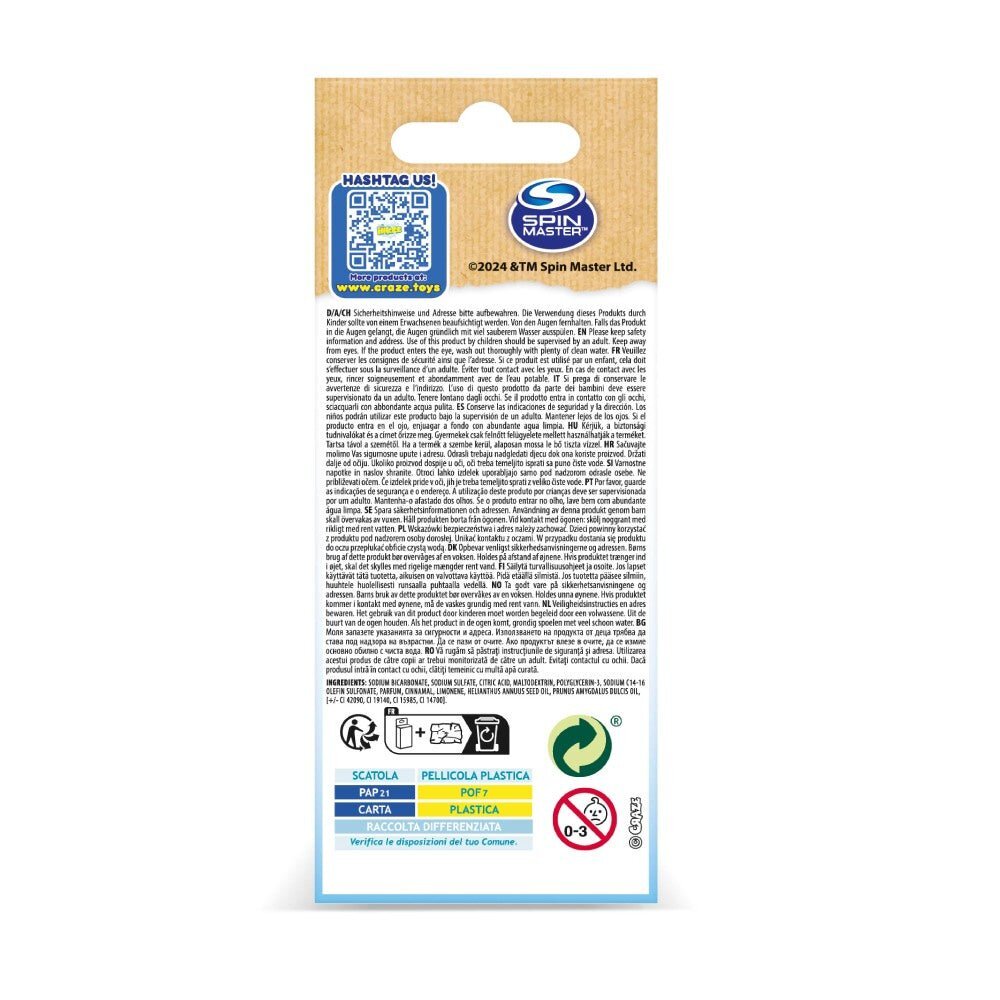 Craze Bombe de baie Inkee 3 bucati asortate in forma de labuta Paw Patrol