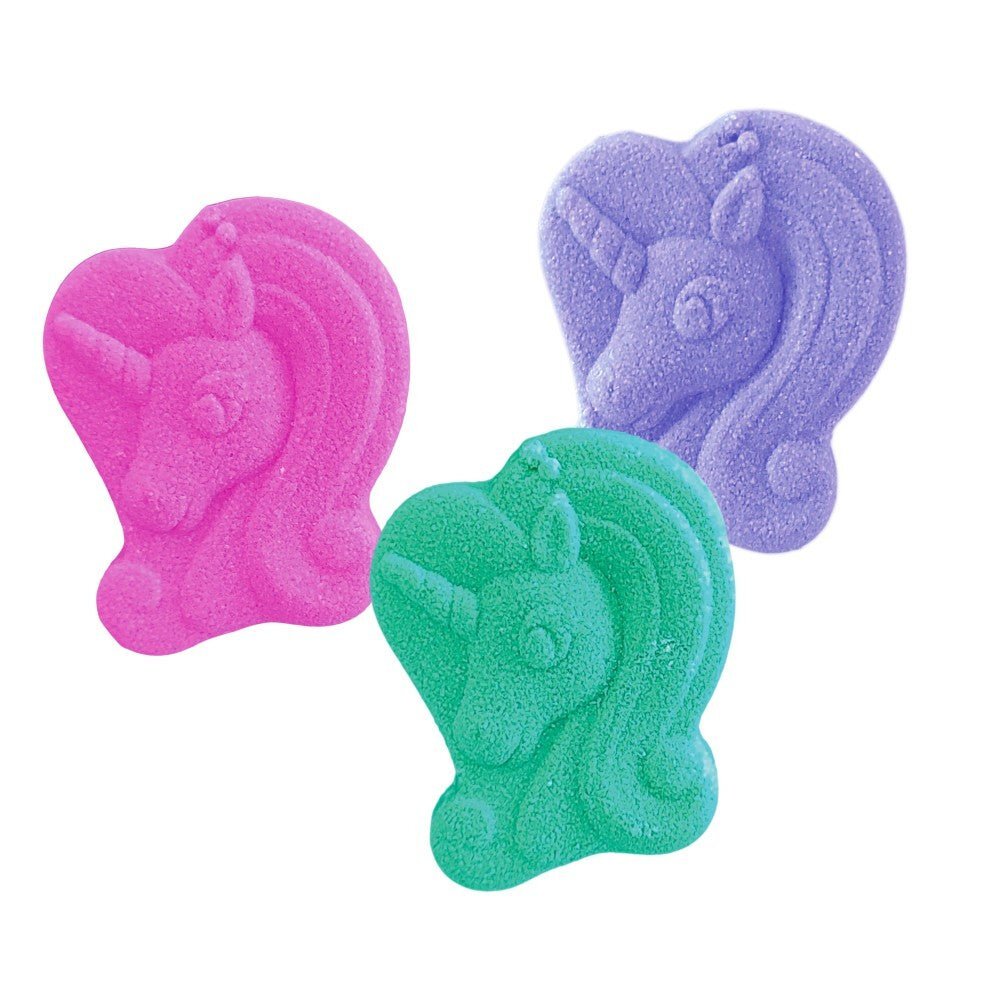 Craze Bombe de baie Inkee 3 bucati asortate in forma de unicorn