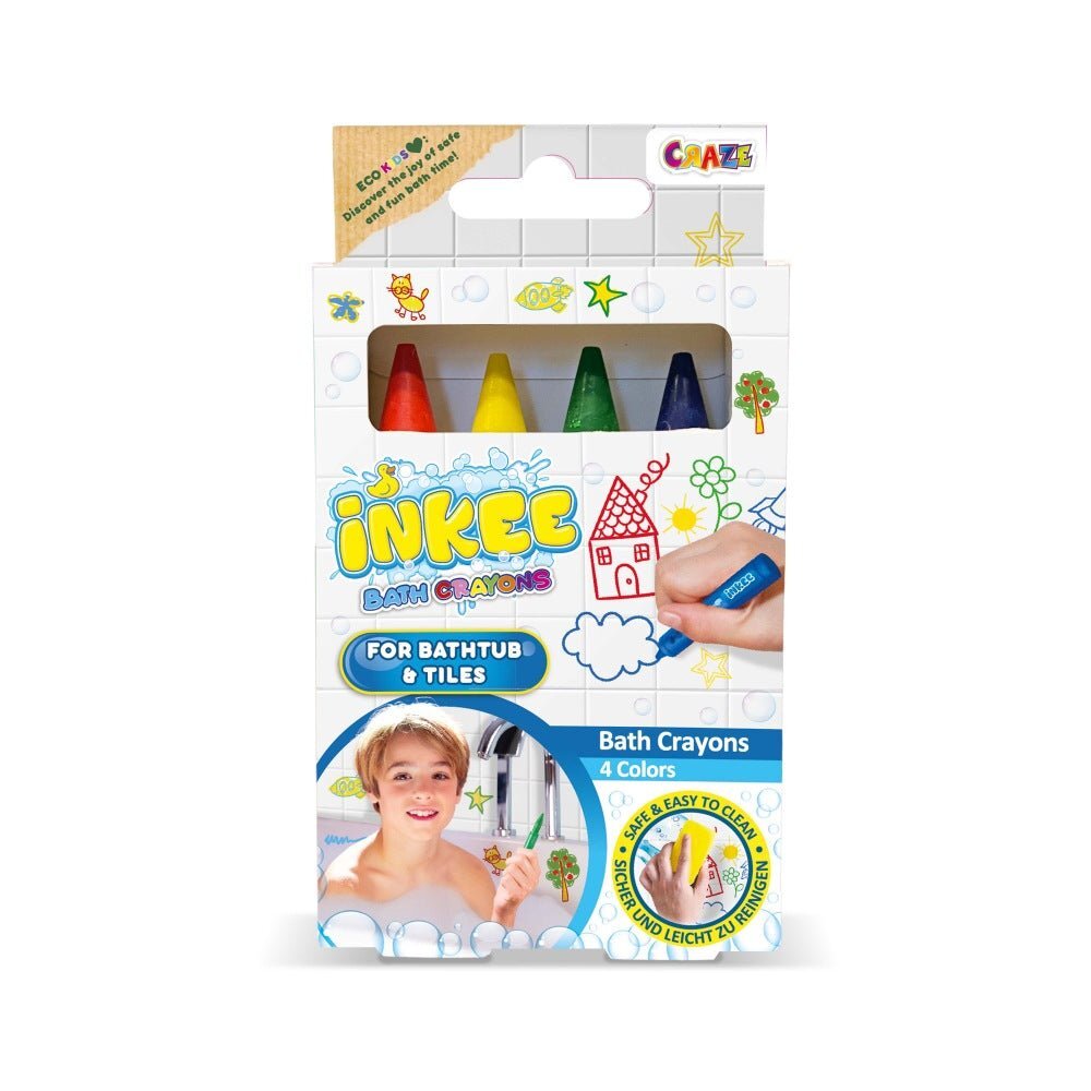 Craze Creioane de baie Inkee usor de curatat de pe suprafetele ceramice 4 bucati