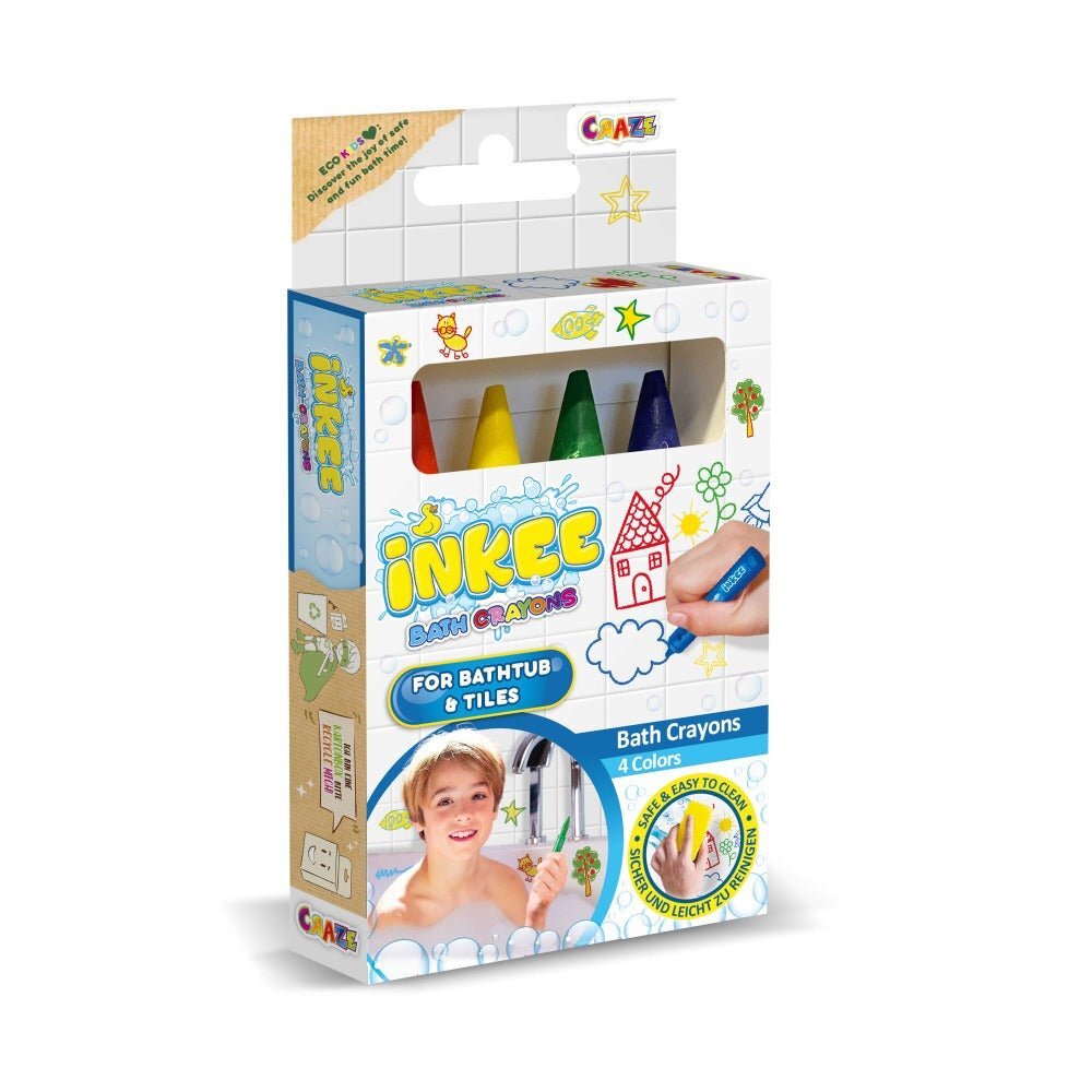 Craze Creioane de baie Inkee usor de curatat de pe suprafetele ceramice 4 bucati