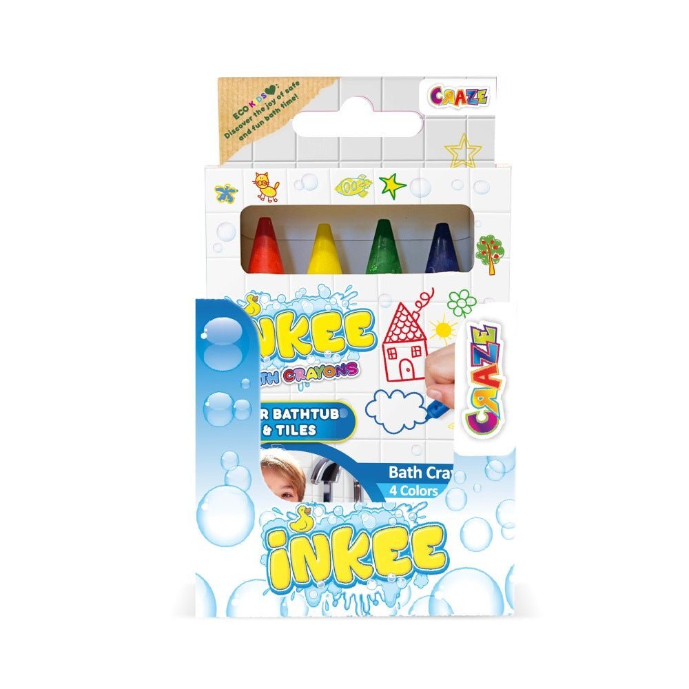 Craze Creioane de baie Inkee usor de curatat de pe suprafetele ceramice 4 bucati
