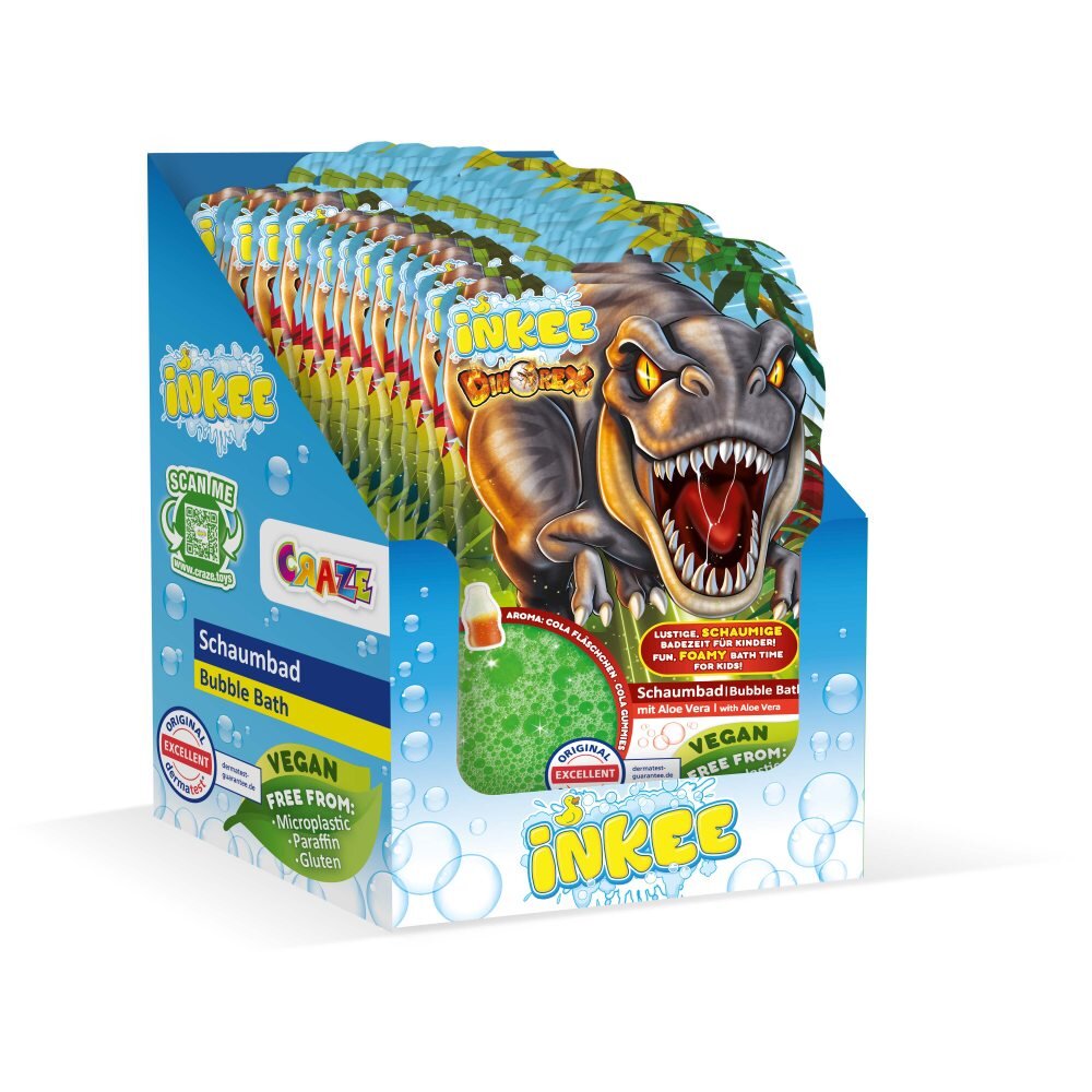Craze Lichid de baie spumant Inkee dinozaur modele asortate