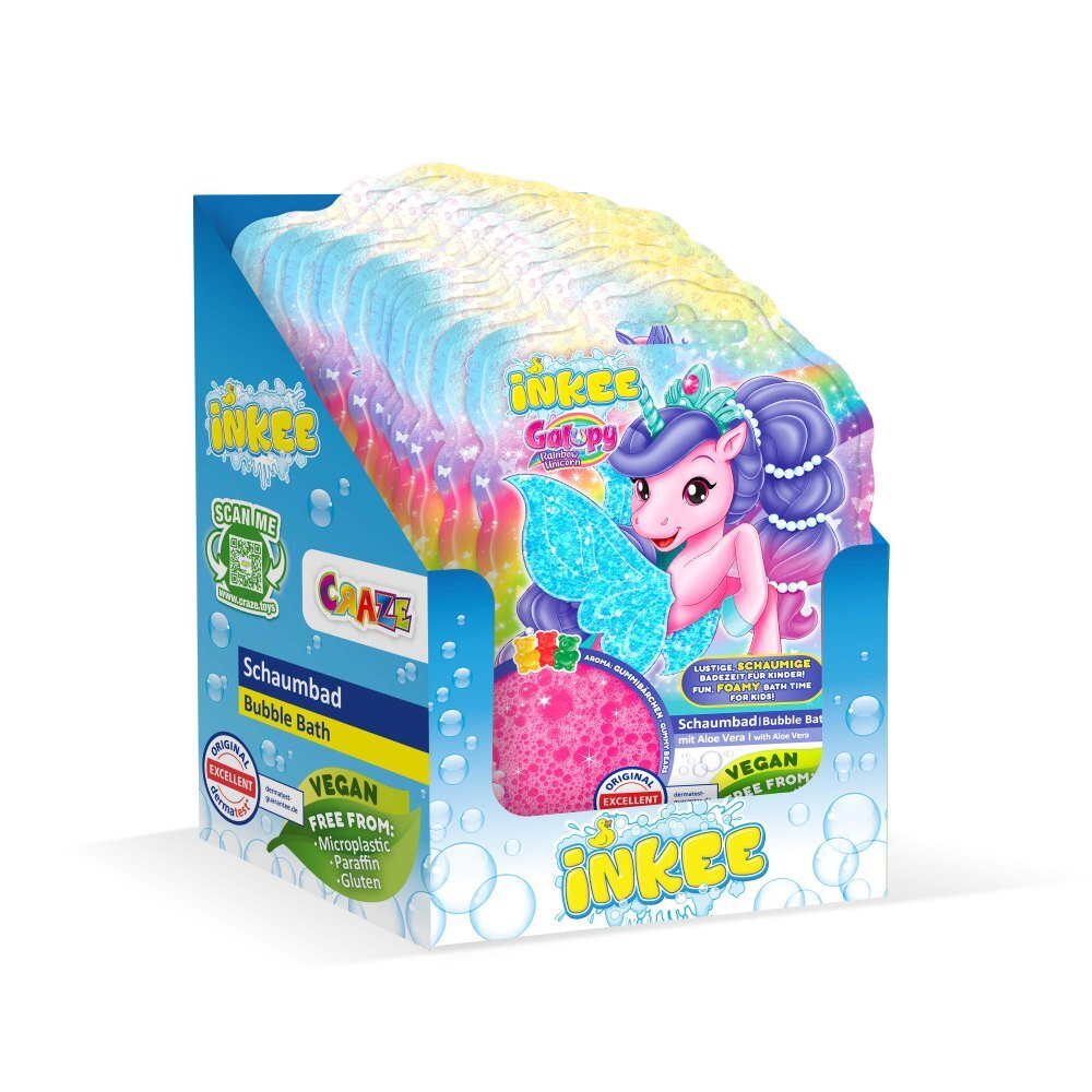 Craze Lichid de baie spumant Inkee unicorn Galupy cu diverse arome