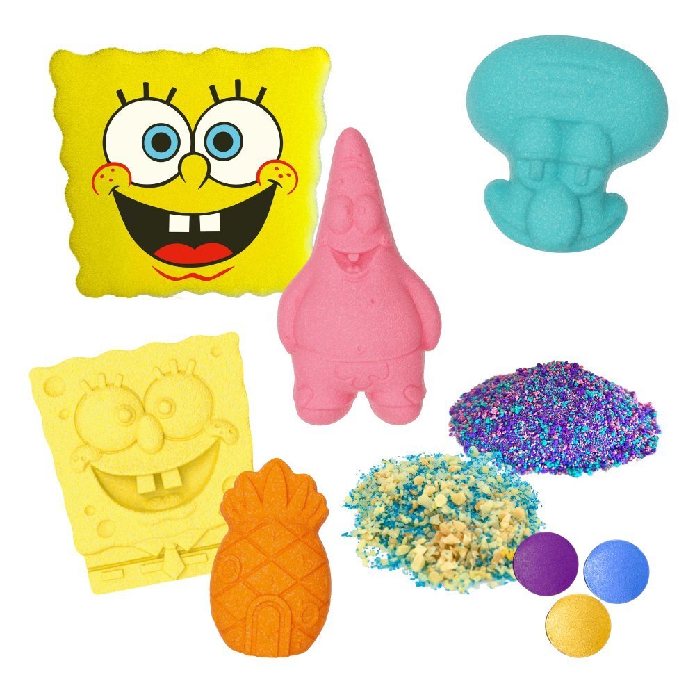 Craze Set cadou de baie Inkee cu 7 surprize SpongeBob