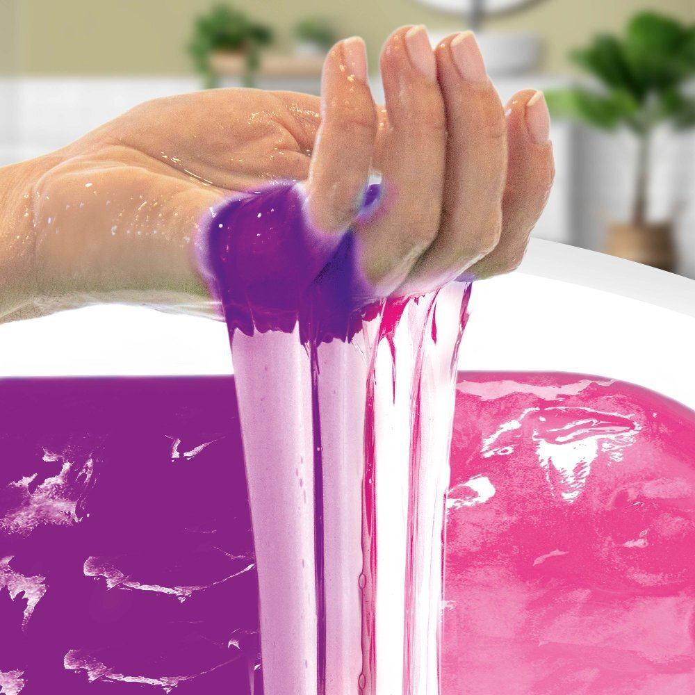 Craze Slime de baie sirena Galupy cu vitamina E si culoare schimbatoare de la roz la mov