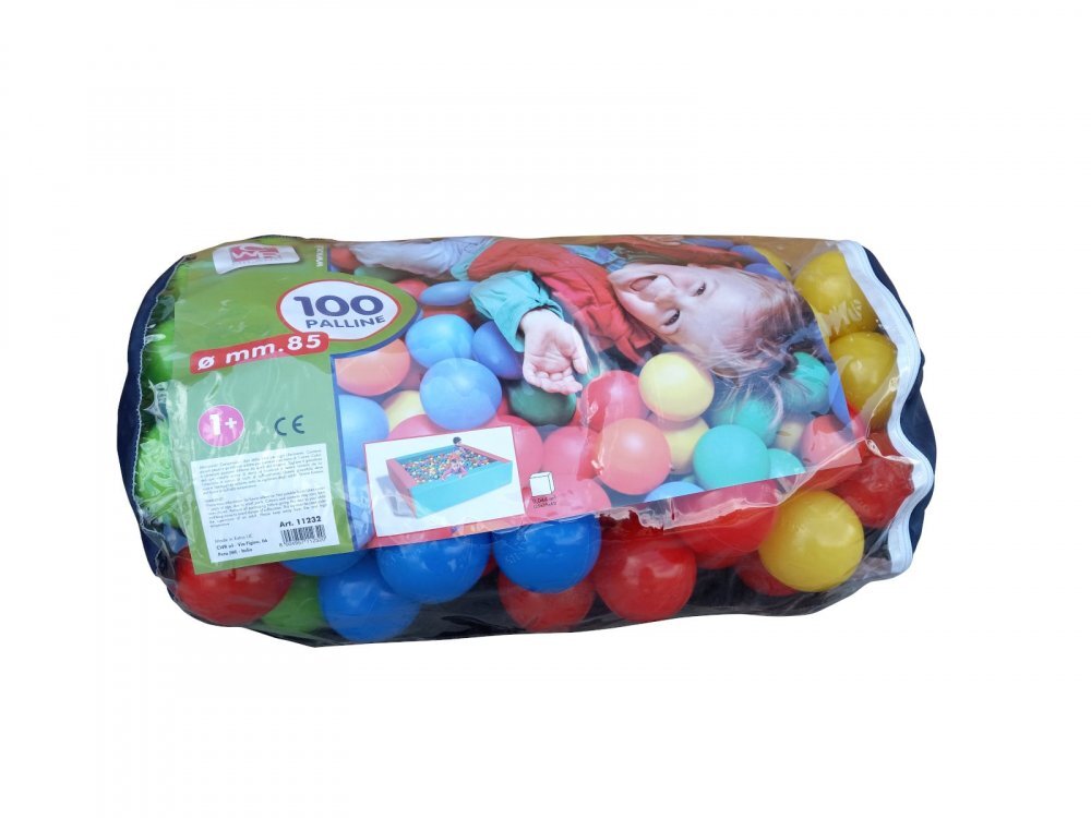 CWR Set 100 bile colorate pentru piscina 85 mm