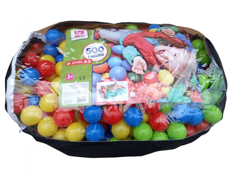 CWR Set 500 bile colorate pentru piscina 65 mm