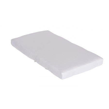 Danpol Cearsaf din bumbac cu elastic pe contur 120x60 cm Alb