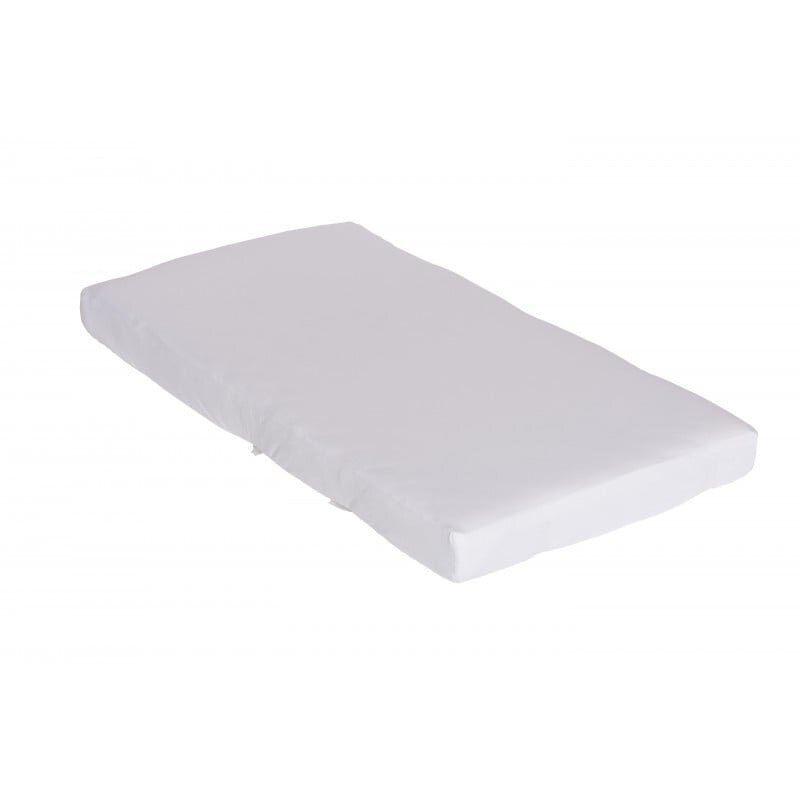 Danpol Cearsaf din bumbac jersey cu elastic pe contur 100x50 cm Alb