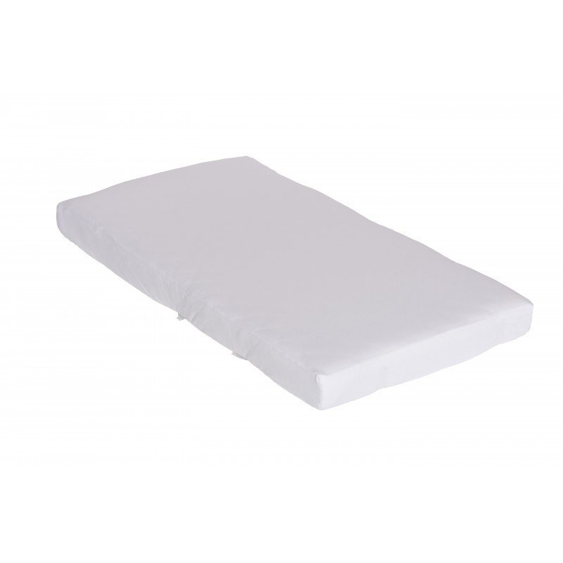 Danpol Cearsaf din bumbac jersey cu elastic pe contur 160x200 cm alb