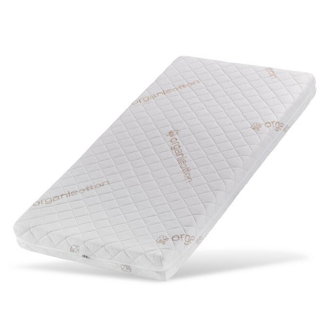 Danpol Saltea pentru bebe din cocos si latex cu husa detasabila 140x70x9 cm