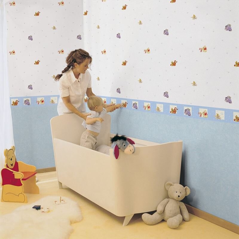 DECOFUN Rola tapet 10 x 052 m Winnie the Pooh