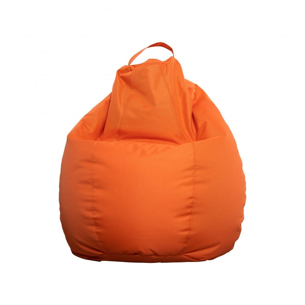Decoriciu Fotoliu puf Bean bag orange XL cu husa interioara