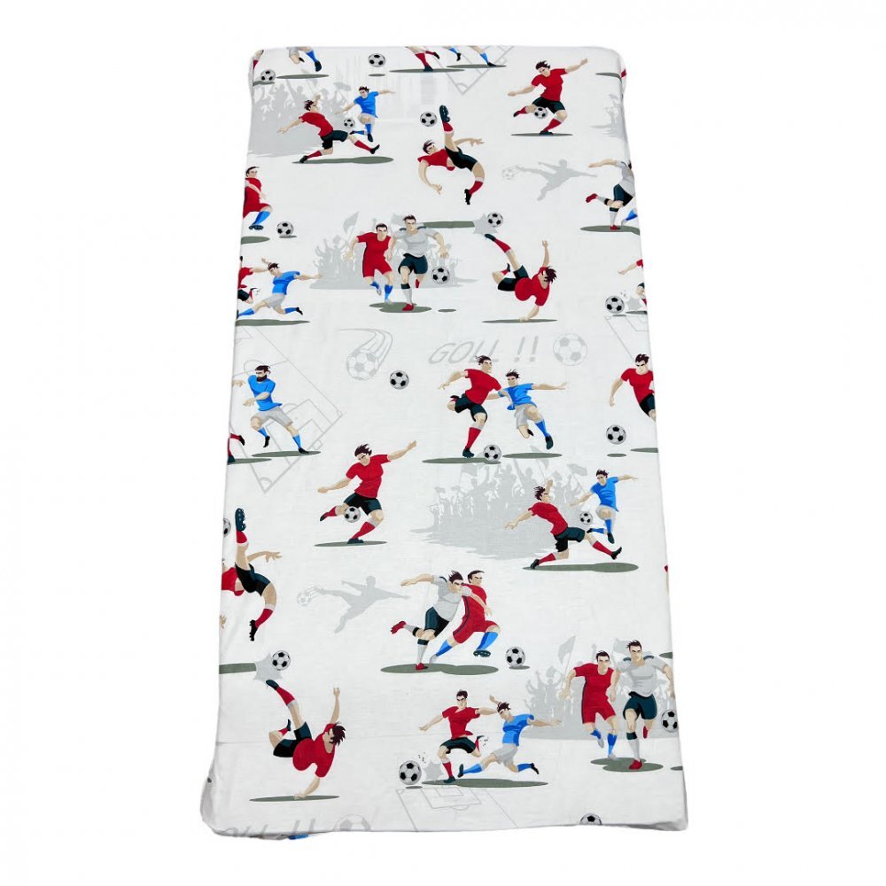 DESEDA Cearsaf cu elastic roata 120x60 cm Fotbalisti