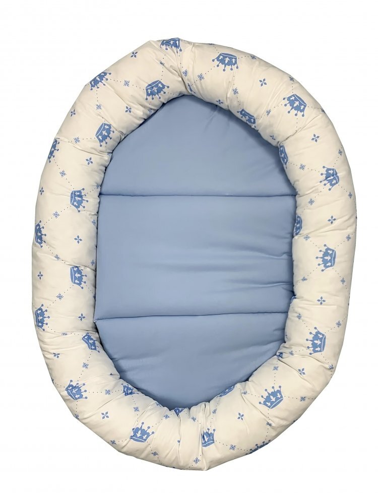 DESEDA Cuib Baby Nest cu salteluta detasabila Coronite albastru