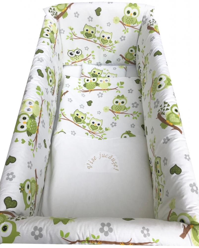 DESEDA Lenjerie de pat Maxi Bufnite indragostite 120x60 cm