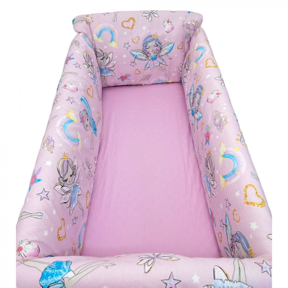 DESEDA Lenjerie de pat Maxi Zane pe roz 140x70 cm