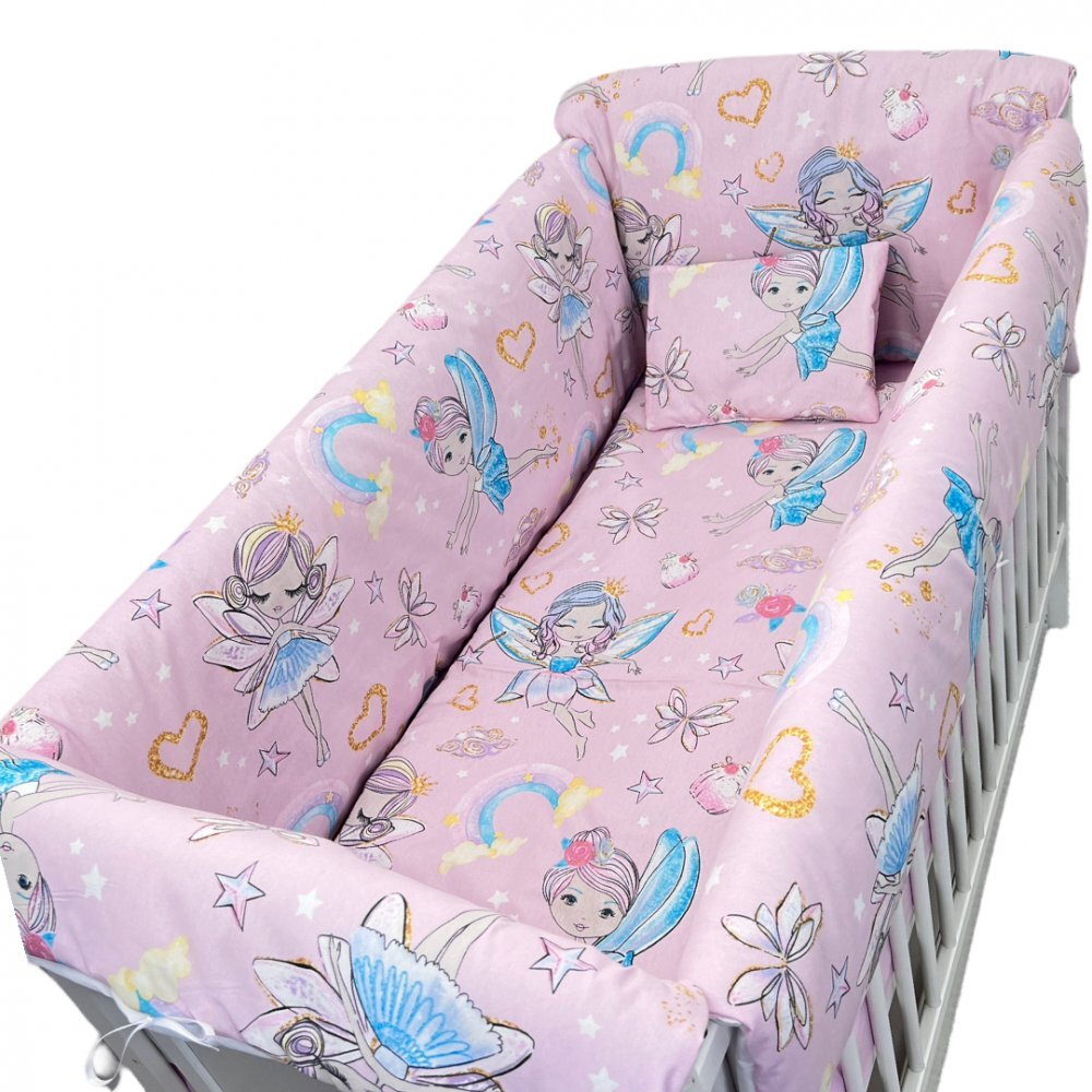 DESEDA Lenjerie de pat Maxi Zane pe roz 140x70 cm