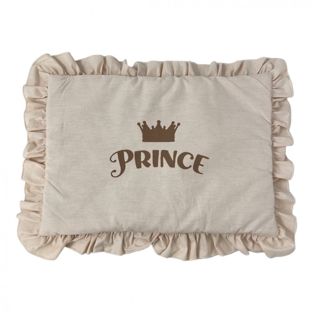 DESEDA Perna slim cu volanas Prince bej