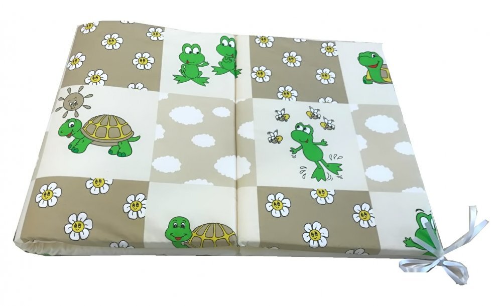 DESEDA Set aparatori laterale cu imprimeuri pt patut de 120x60 cm inaltime 30 cm
