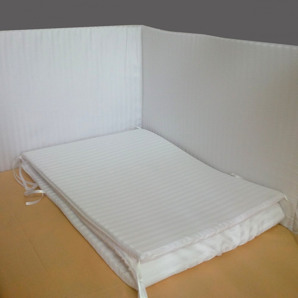 DESEDA Set aparatori laterale din damasc 140x70 cm h60 cm