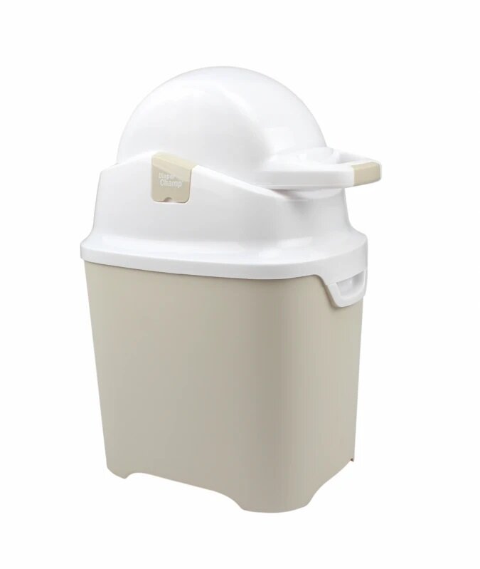 Diaper Champ Cos ermetic scutece cu sac universal capacitate 30 scutece One Clay Sand