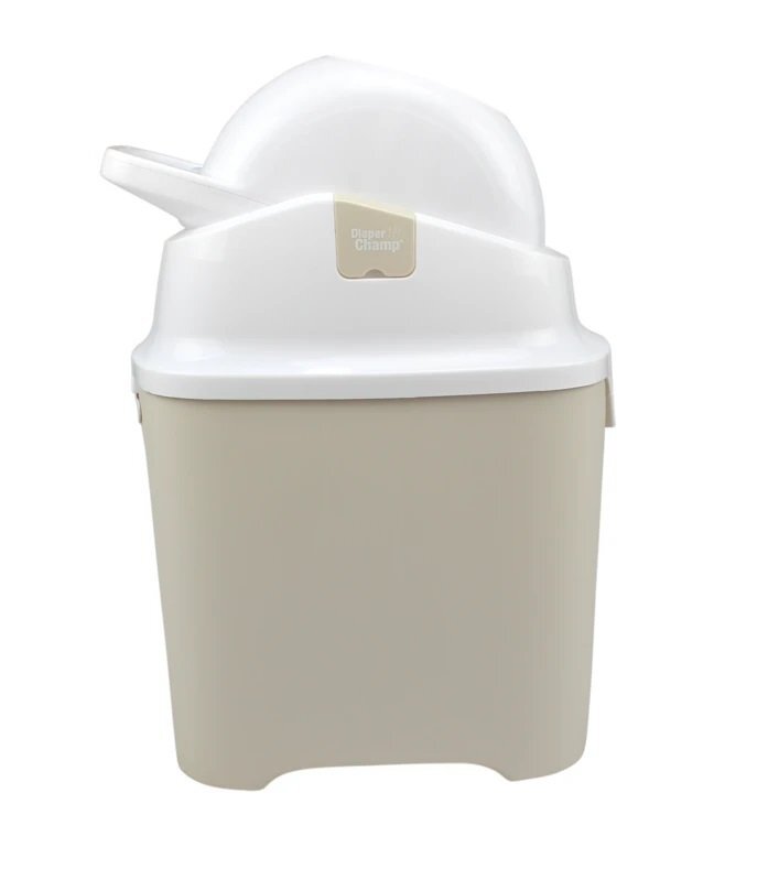 Diaper Champ Cos ermetic scutece cu sac universal capacitate 30 scutece One Clay Sand