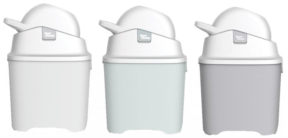 Diaper Champ Cos ermetic scutece cu sac universal capacitate 30 scutece One Light Green
