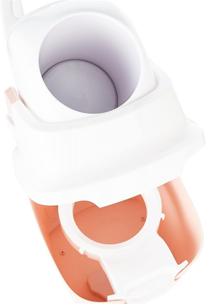 Diaper Champ Cos ermetic scutece cu sac universal capacitate 30 scutece One Old Pink