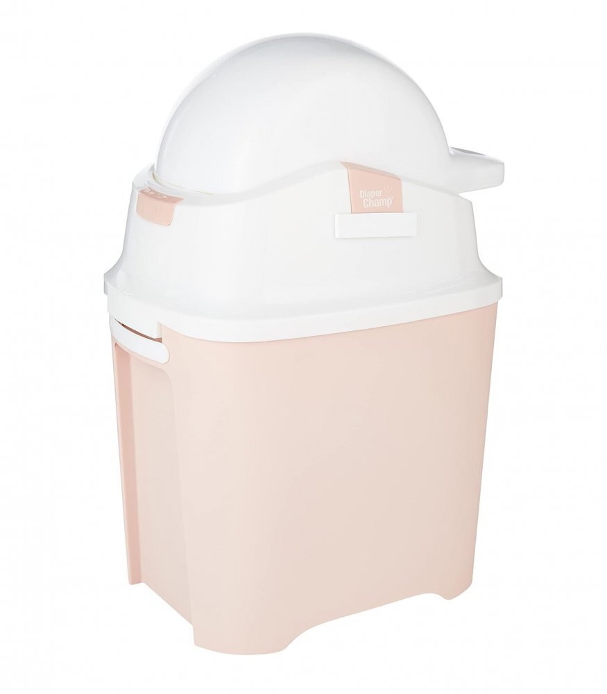 Diaper Champ Cos ermetic scutece cu sac universal capacitate 30 scutece One Old Pink