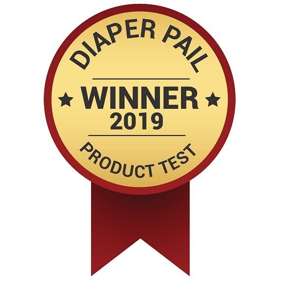 Diaper Champ Cos ermetic scutece cu sac universal capacitate 30 scutece One Silver