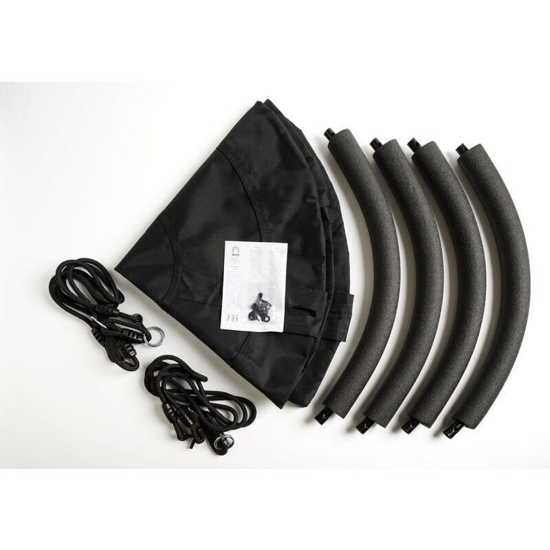 Dice Leagan tip cuib ajustabil pe inaltime 3 ani+ Black
