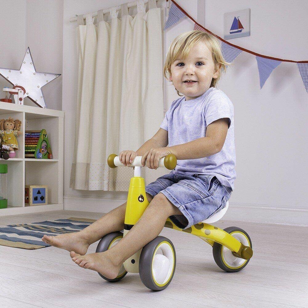 Didicar Ride-On pentru copii fara pedale Girafa de la 12 luni pana la o greutate maxima de 20 kg Inaltime scaun 24 cm