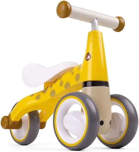 Didicar Ride-On pentru copii fara pedale Girafa de la 12 luni pana la o greutate maxima de 20 kg Inaltime scaun 24 cm
