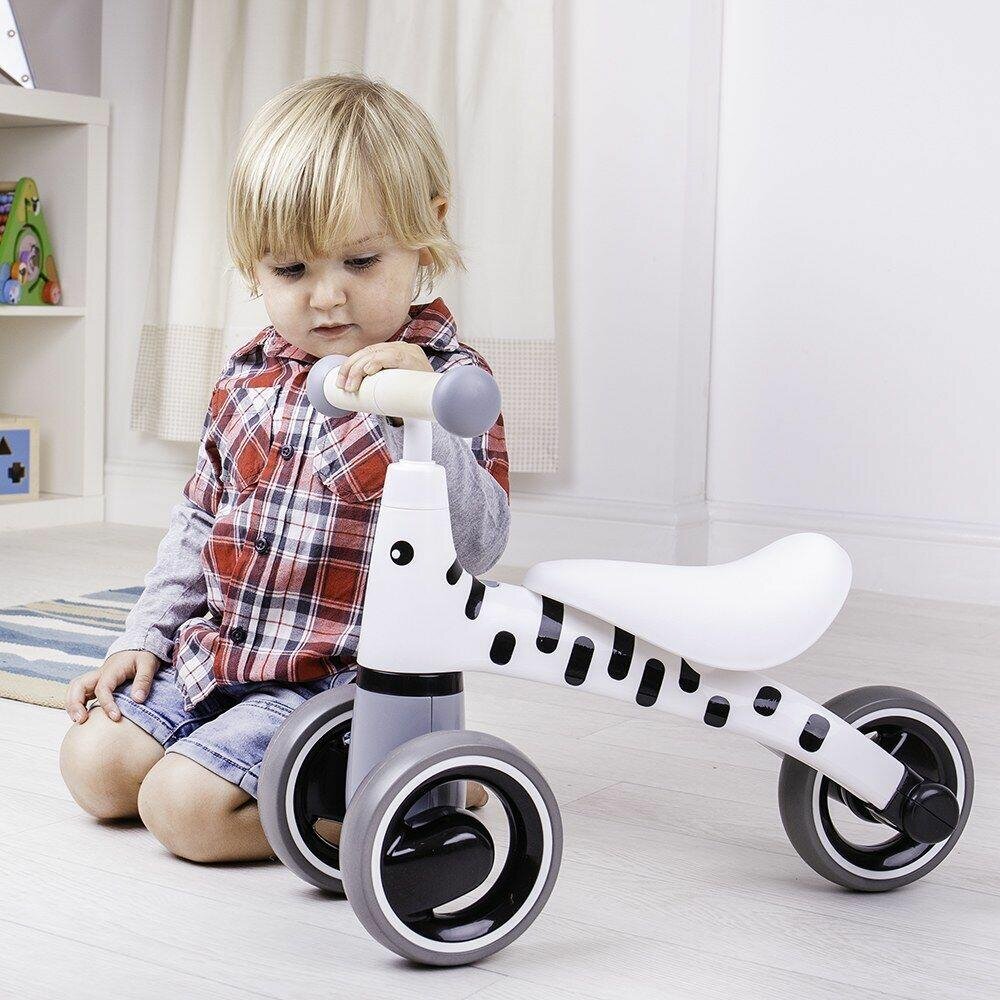 Didicar Ride-On pentru copii fara pedale zebra recomandata de la 1 an pana la greutatea maxima de 20 kg