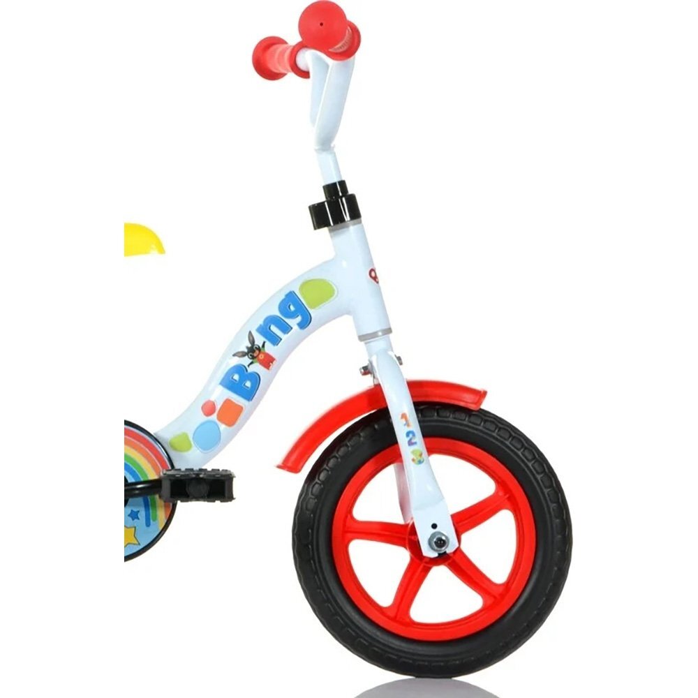 DINO BIKES Bicicleta copii alb 10 inch Bing