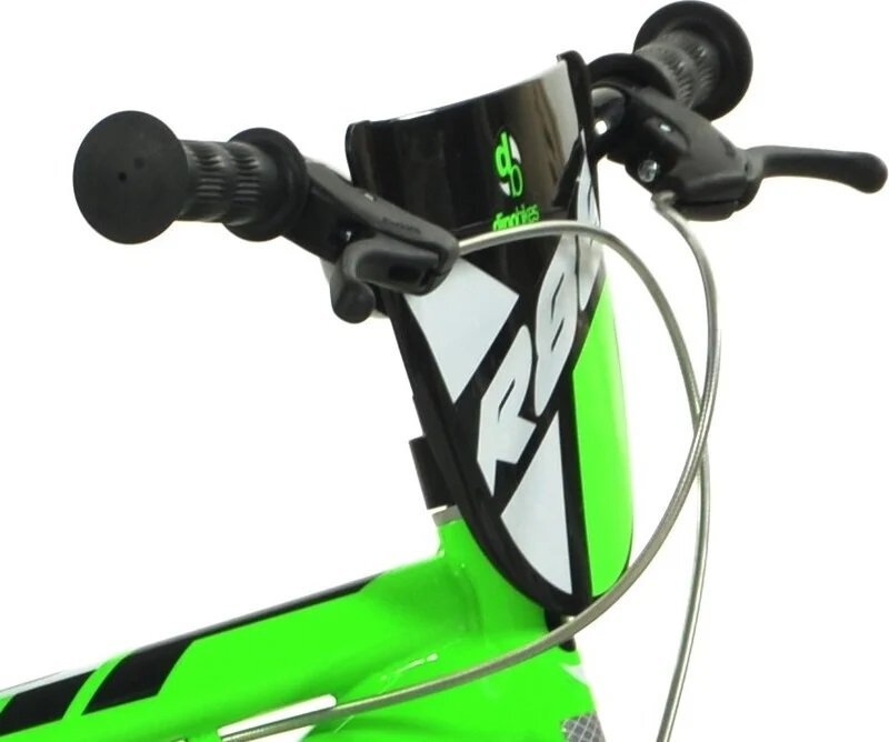 DINO BIKES Bicicleta copii MTB 416U diametru 16 inch varsta 6-8 ani inaltimea recomandata 107-125 cm cu roti ajutatoare frana pe ambele roti