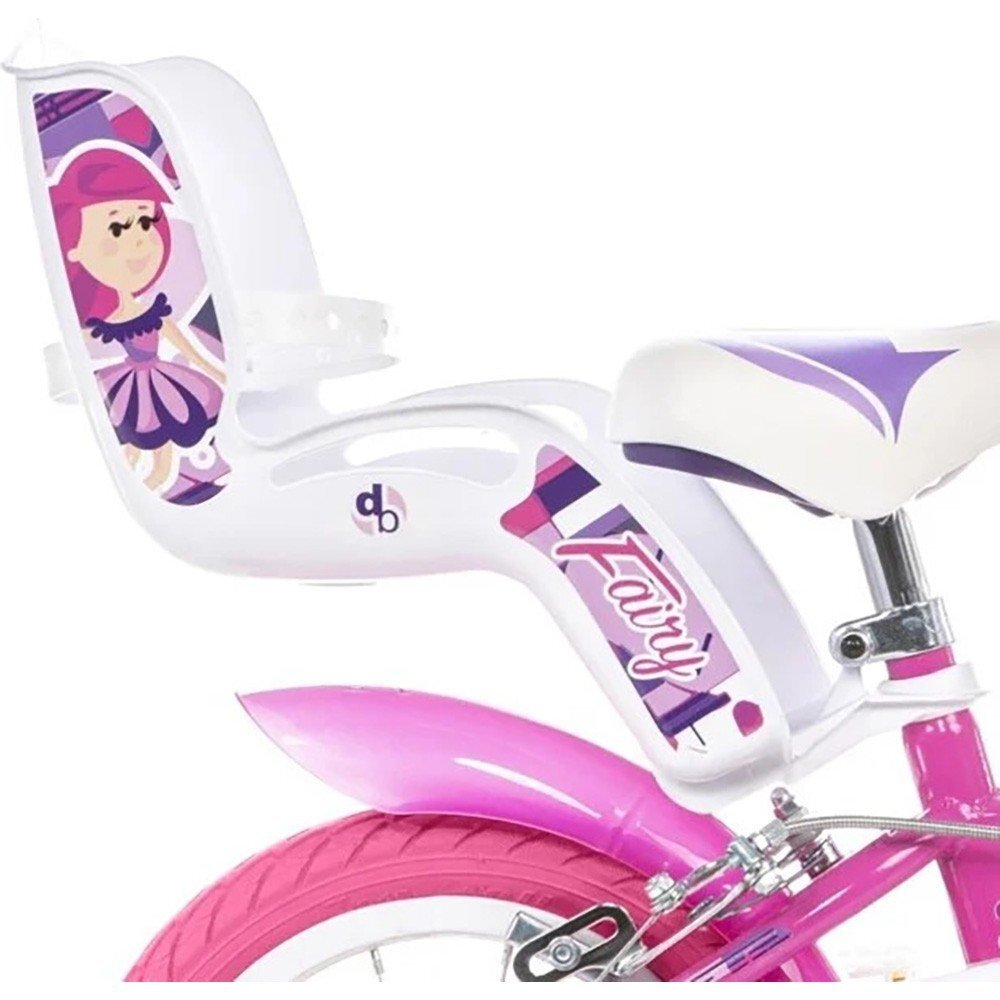 DINO BIKES Bicicleta pentru copii Fairy Roz 12 inch