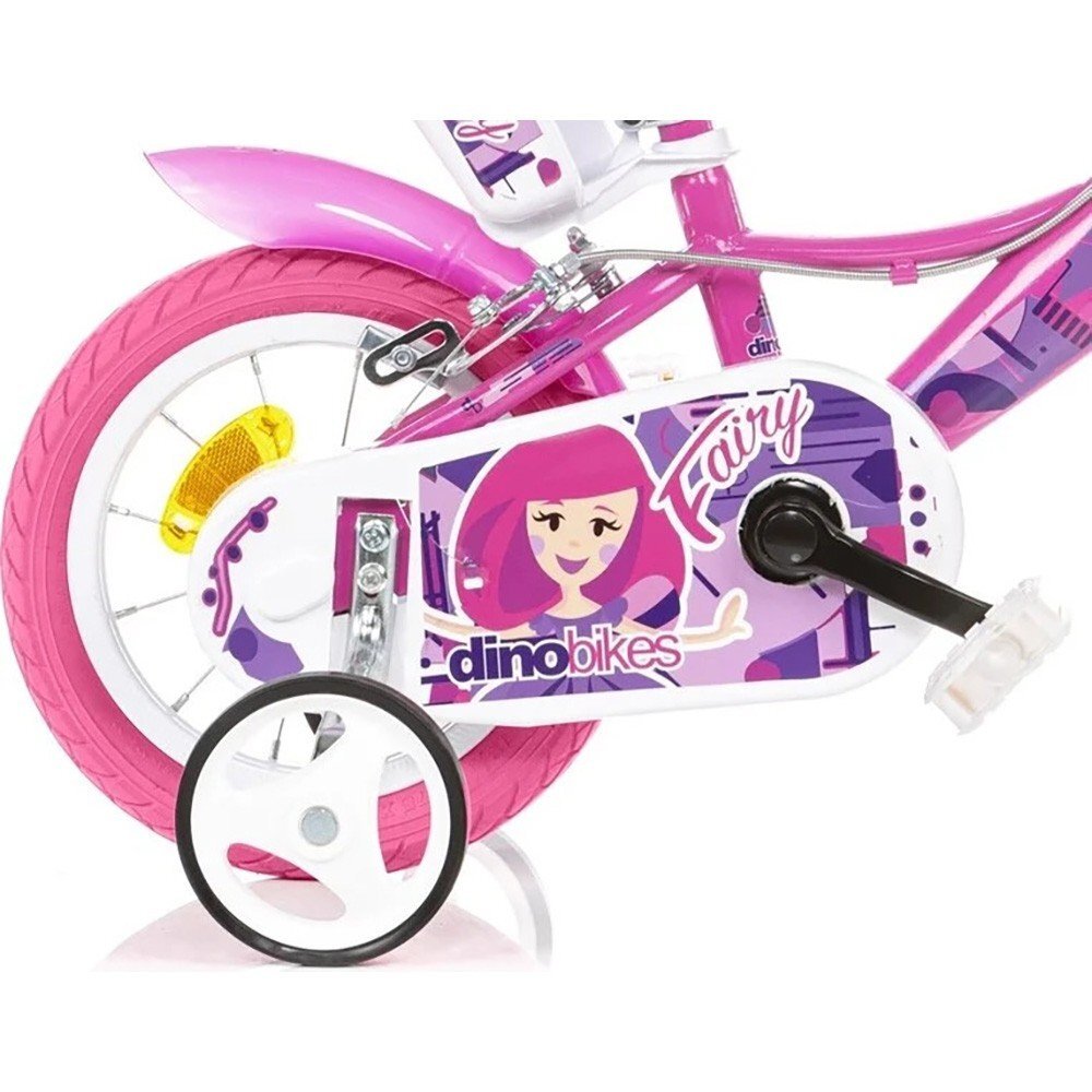 DINO BIKES Bicicleta pentru copii Fairy Roz 12 inch