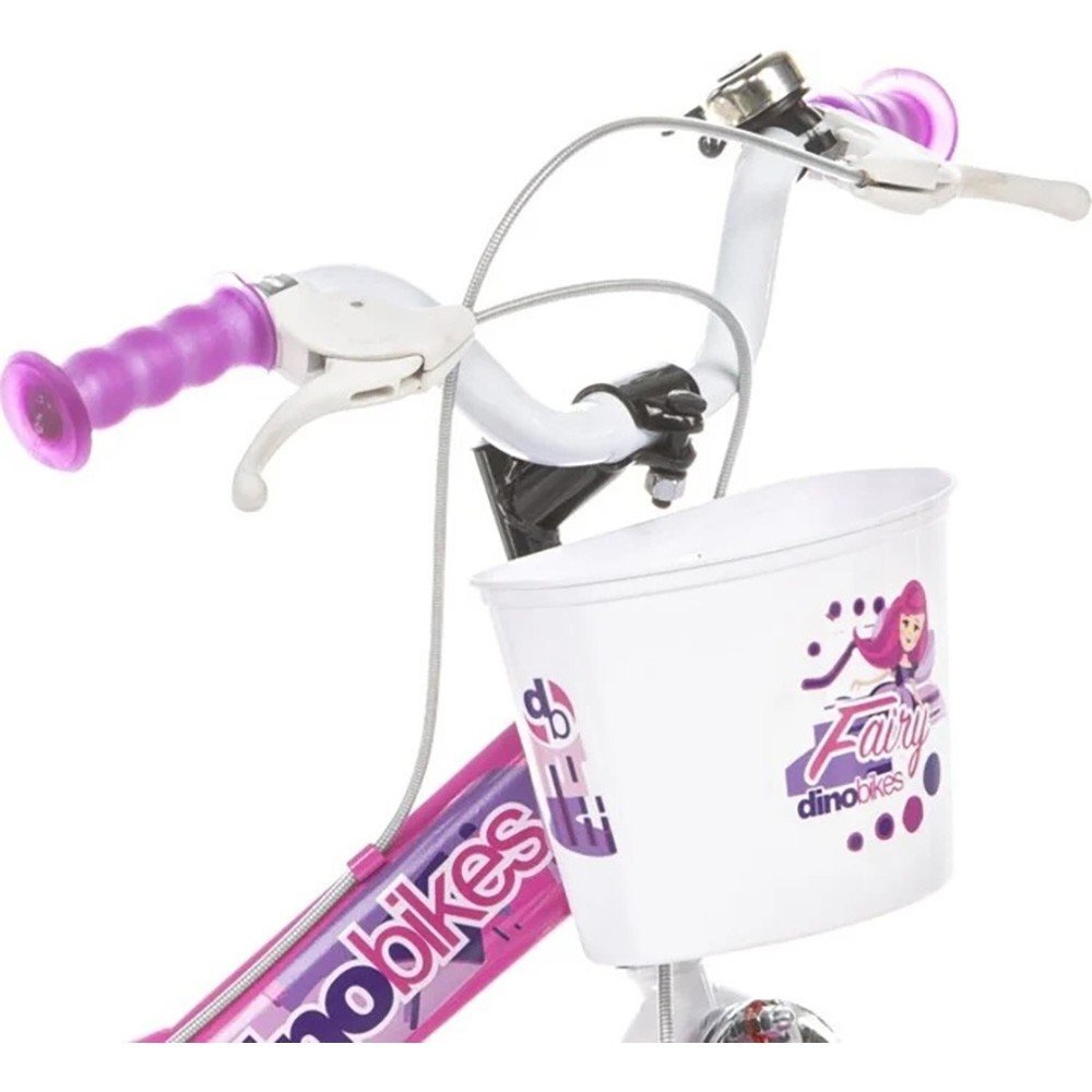 DINO BIKES Bicicleta pentru copii Fairy Roz 12 inch