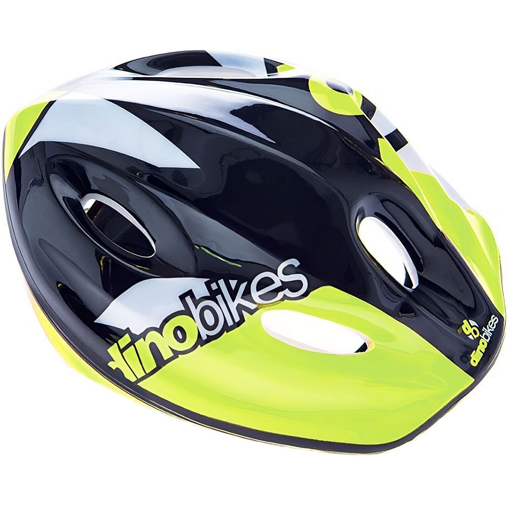 DINO BIKES Casca de protectie negru si galben