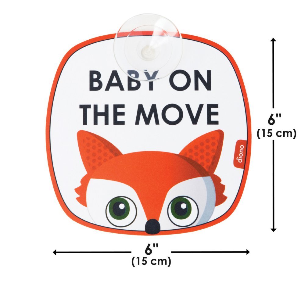 DIONO Set 2 indicatoare auto Baby On the Move