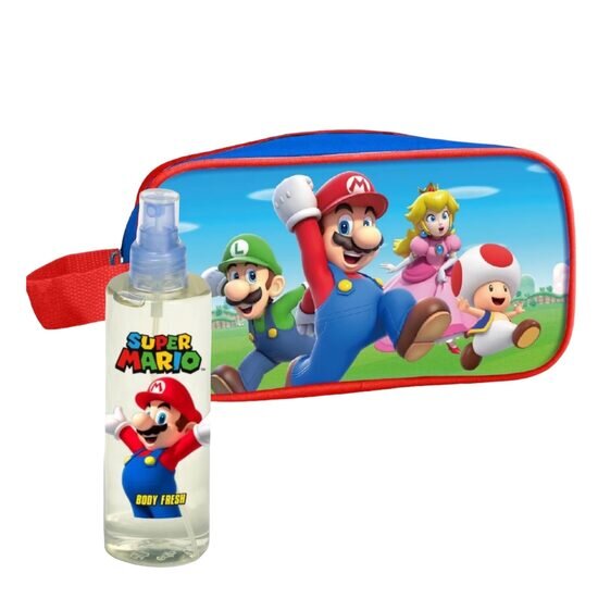 DISNEY Set spray de corp si borseta Super Mario