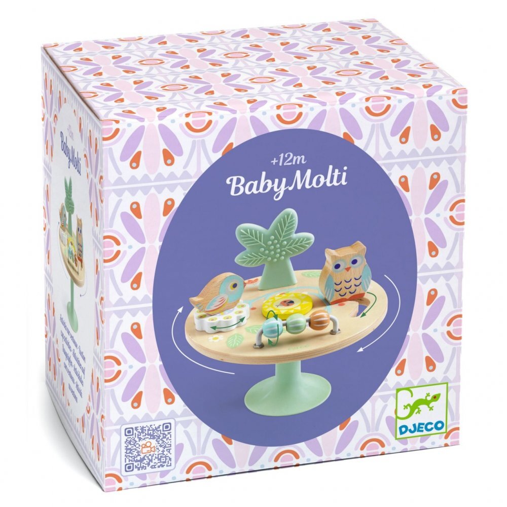 Djeco Jucarie bebe Mini centru de activitati BabyMolti