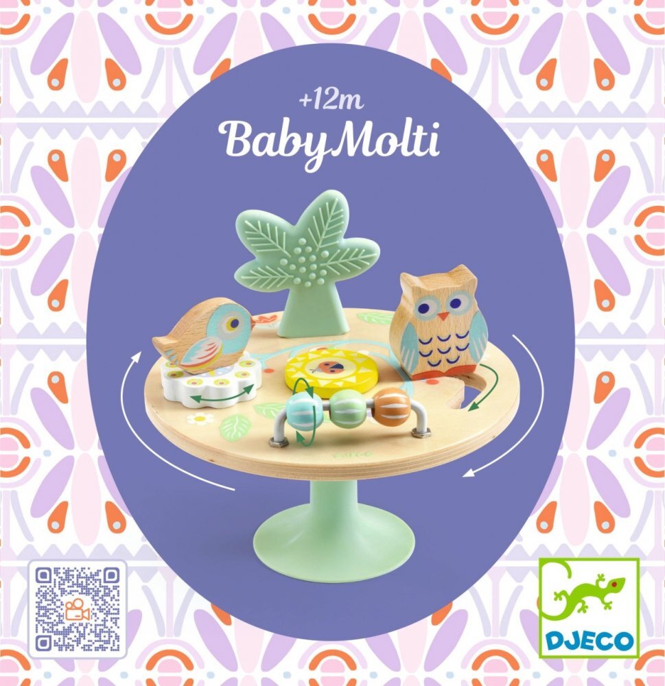 Djeco Jucarie bebe Mini centru de activitati BabyMolti