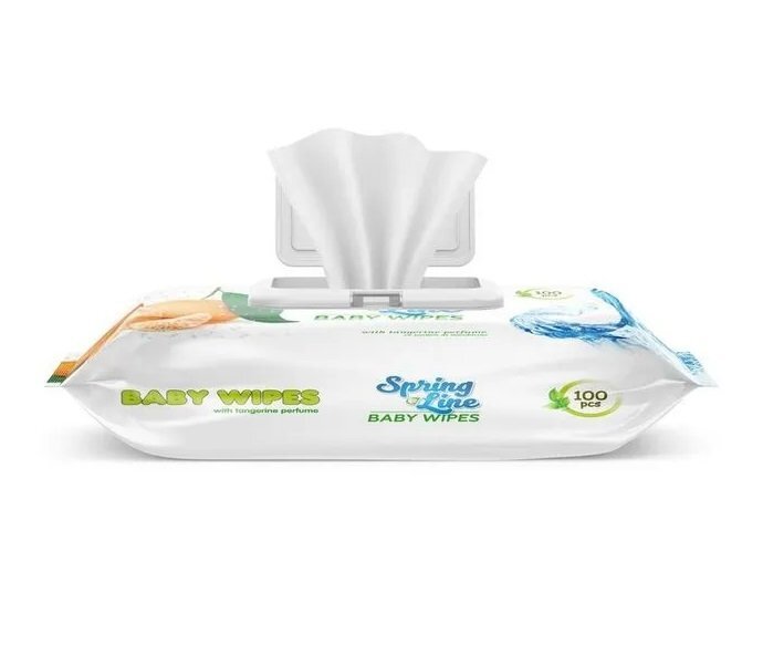 DOCTOR WIPES Servetele umede cu Portocale Spring Line Pop Up 100 bucati ambalaj cu capac