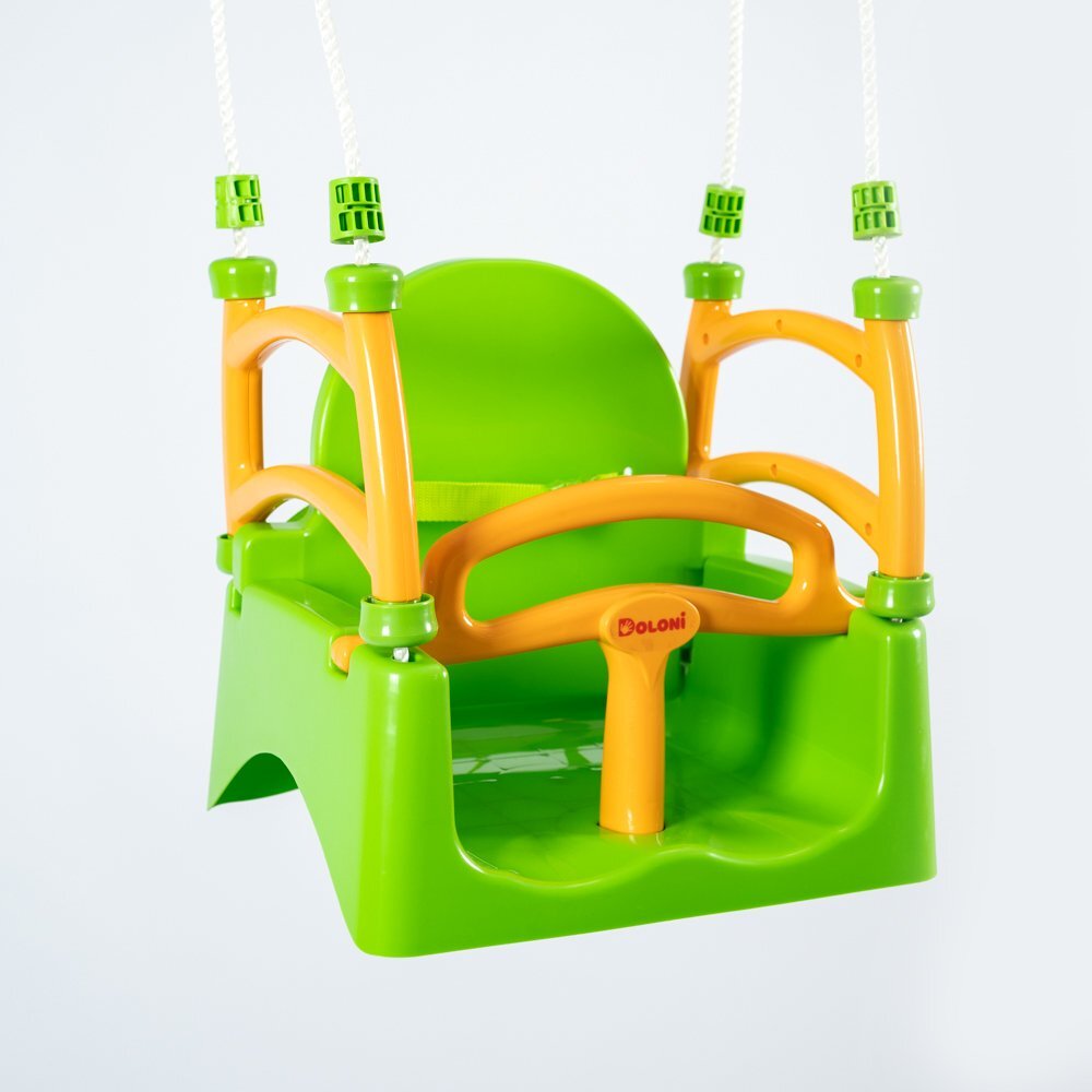 Doloni Leagan suspendabil 3 in 1 pentru copii GreenOrange cu suport spate opritor picioare centura siguranta dimensiune 33 x 39.7 x 41.1 cm