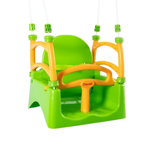 Doloni Leagan suspendabil 3 in 1 pentru copii GreenOrange cu suport spate opritor picioare centura siguranta dimensiune 33 x 39.7 x 41.1 cm