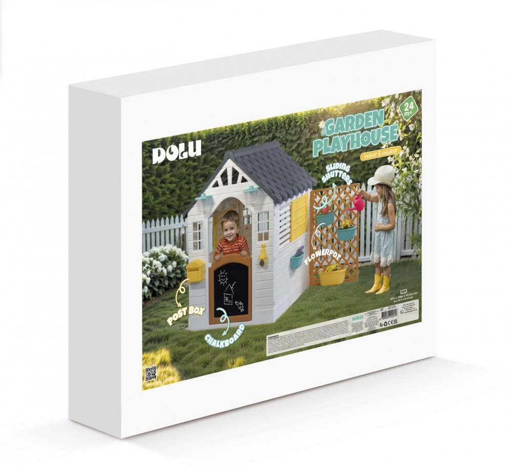 DOLU Casuta deluxe pentru copii Pastel