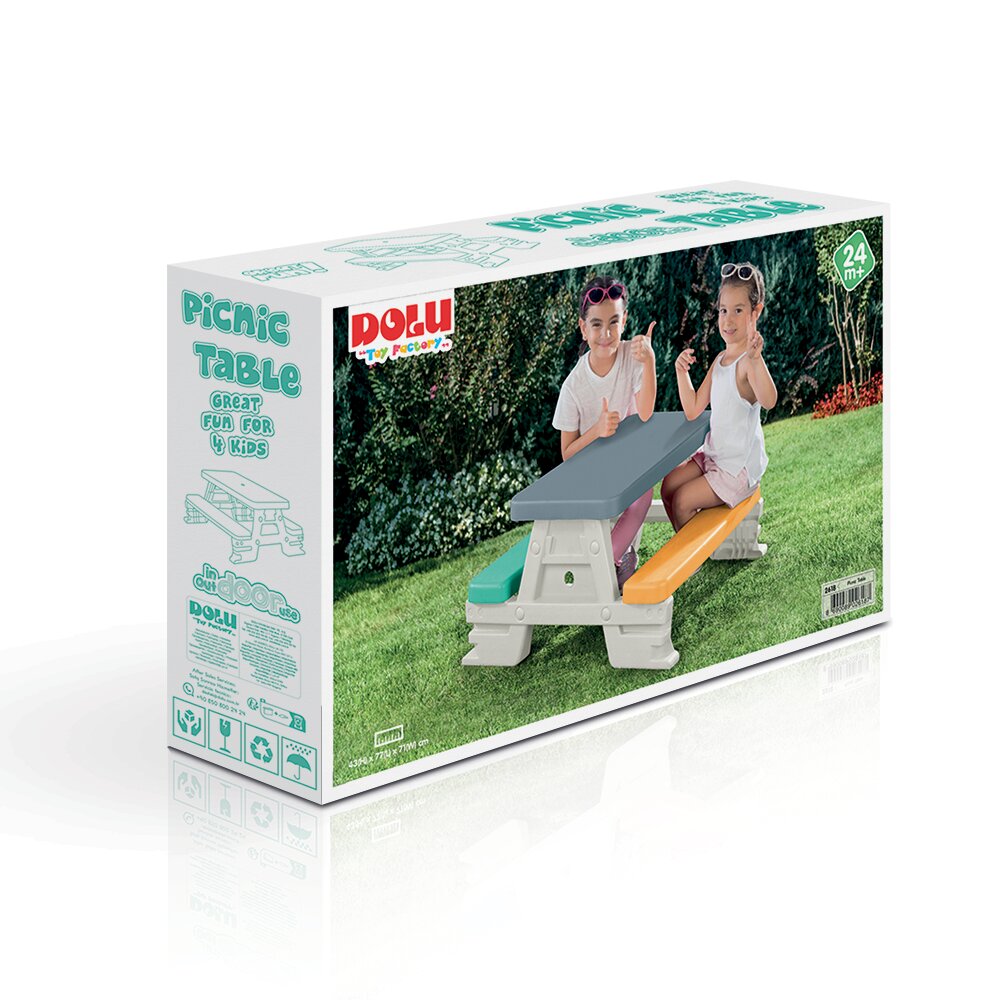DOLU Masuta de picnic pentru copii